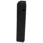 ProMag AR-15 Magazine, black steel magazine shown upright in angled side view