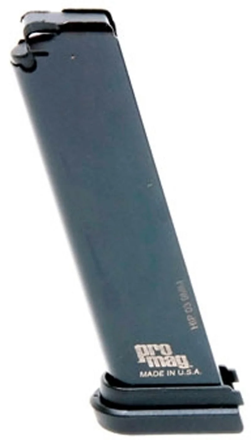 primary-37452 ProMag Hi-Point 995/995TS Carbine Magazine, blued steel magazine shown at an angle