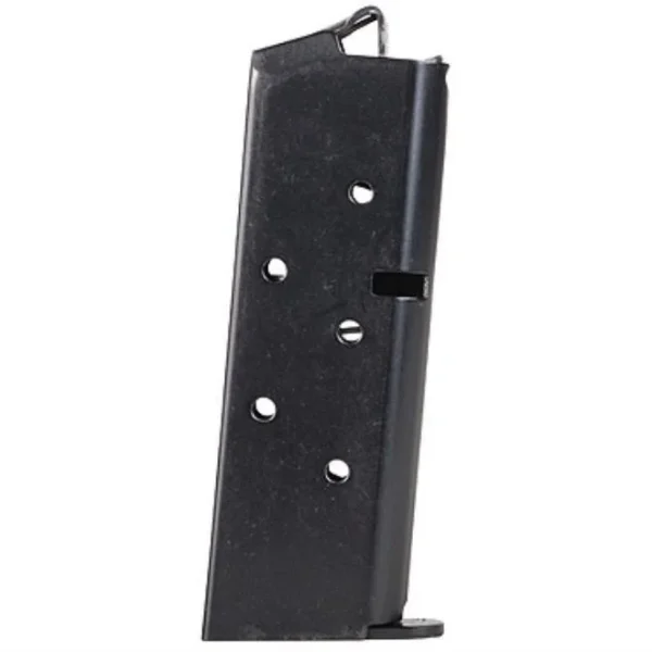 ProMag Sig Sauer P238 Magazine, blued steel right-side view with witness holes