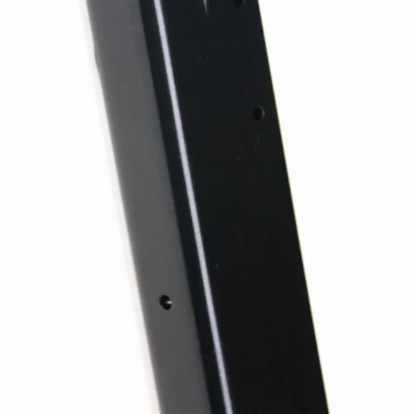 ProMag S&W 910/915/459/5900 Magazine, long blued steel magazine in angled side view