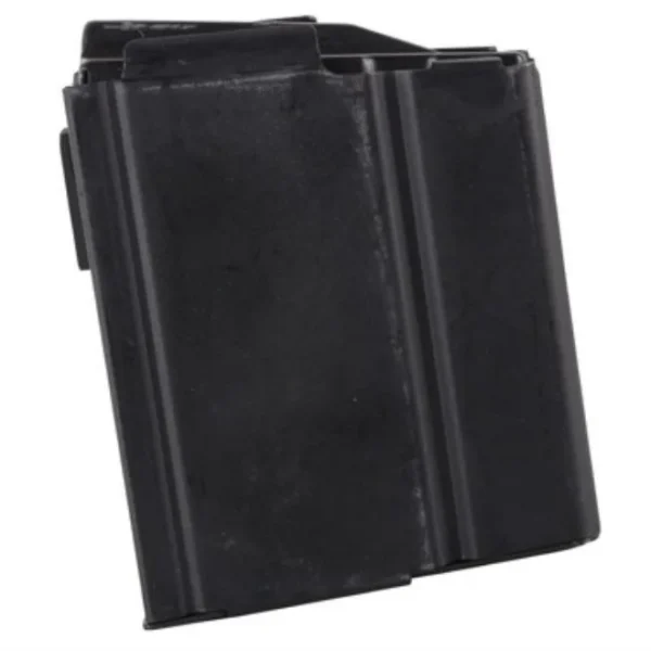 ProMag Springfield M1A/M14 Magazine, black steel magazine in front three-quarter view