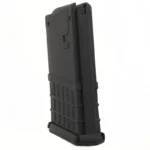 Promag AR-15 / M16 AR Magazine, black polymer magazine in upright three-quarter view
