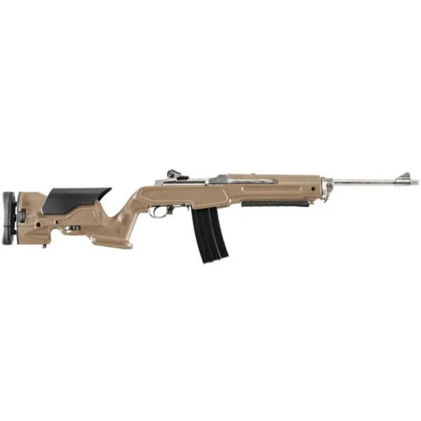 ProMag Archangel Mini 14/Mini 30/6.8 Ranch rifle Precision Stock, tan right-side view