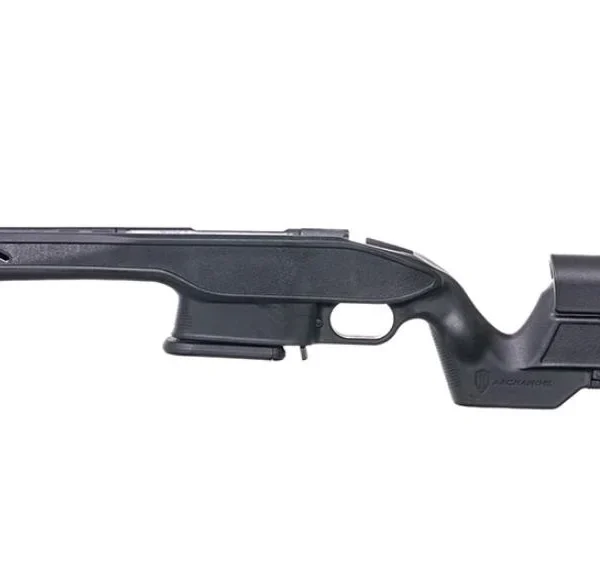 ProMag Archangel Precision Elite Stock, black polymer stock in right-side view