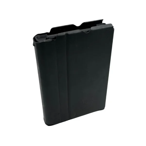 ProMag Remington 760 Rifle Magazine angled view in black with rectangular metal body