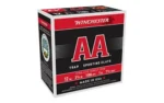 Winchester Ammunition WIN AA XTRA-LT, red and black ammunition box in angled front view