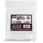 Pro-Shot Products Pro-Shot 1 1/8" Square 100% Cotton Patches 1000/ct