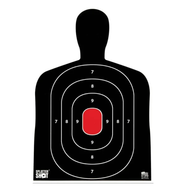 Pro-Shot Products Pro-Shot Silhouette Paper Targets 12x18 Splatter Shot 8/ct