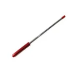 Pro-Shot Shotgun Chamber Tool & Brush, long silver rod with red handle and red tip