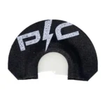 Higdon Outdoors Power Calls Cluck/Purr Diaphragm Turkey Call, black frame with white mouthpiece