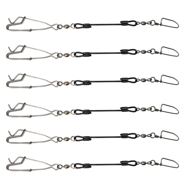 Higdon Outdoors Higdon Battleship Jerk Rig Clips 6/ct