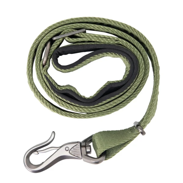 Higdon Outdoors MoMarsh Adjustable Dog Leash 47"-72" Cypress Green