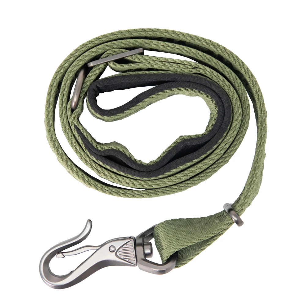 primary-37959 Higdon Outdoors MoMarsh Adjustable Dog Leash 47"-72" Cypress Green