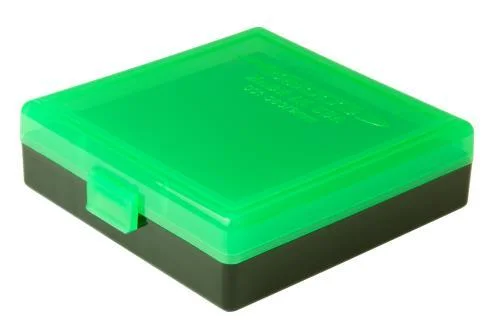 Berry's Mfg Berry's Ammo Box #001 - 380/9mm Zombie Green & Black - 100 rds
