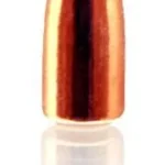 Berry's Superior Plated Rifle Bullets, upright copper-coloured pointed bullet