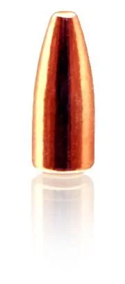 Berry's Superior Plated Rifle Bullets, upright copper-coloured pointed bullet