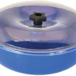 Berry's QD-500 Extra Bowl & Lid, blue round bowl with clear lid and black centre knob