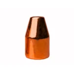 Berry's Superior Plated Pistol Bullets, single copper-colored flat-point bullet upright