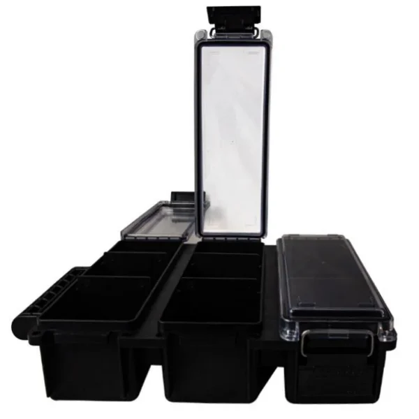 Berry's Mfg Berrys Ammo Can Tri-Can Utility Box - Black