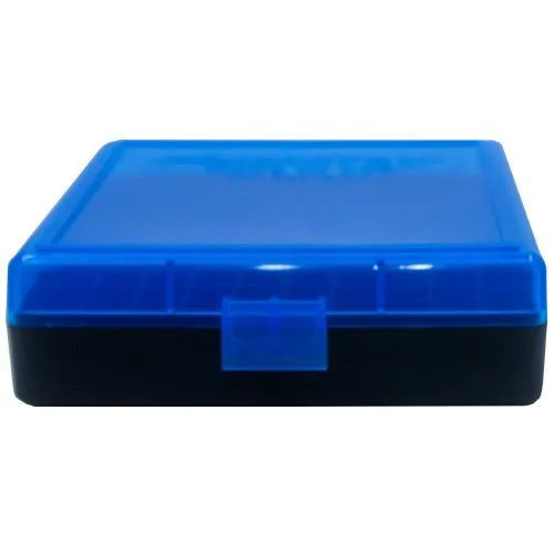 Berry's Mfg Berry's Ammo Box #001 - .380 Cal/9mm 100/rd Blue/Black