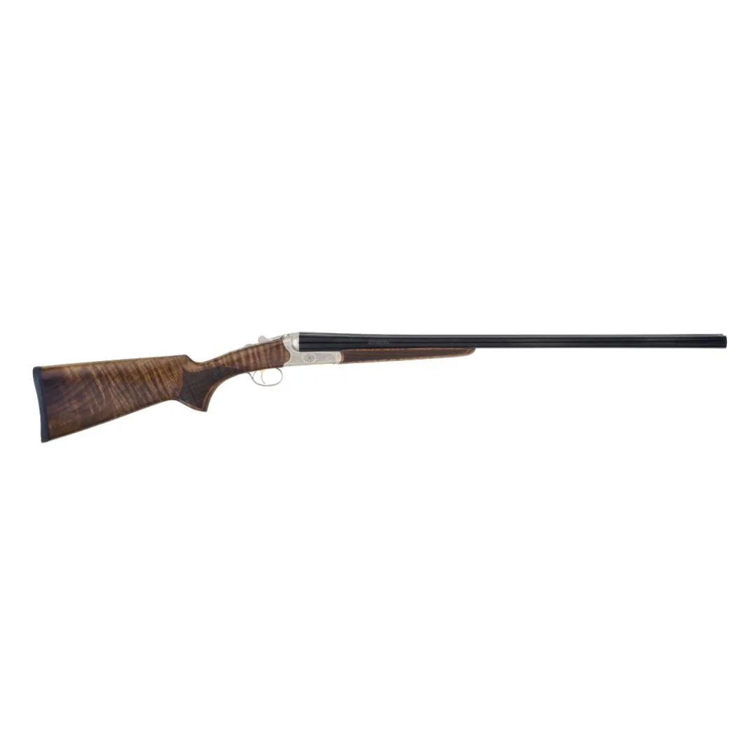 primary-38317 TriStar Arms Inc. Tristar Bristol SXS Shotgun 28ga 2-3/4" Chamber 28" Barrel Silver Receiver Walnut Stock 5 Choke Tubes