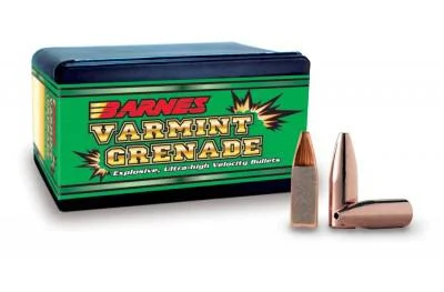 primary-38390 Barnes Bullets Barnes Varmint Grenade Rifle Bullets .22 cal .224" 50 gr VGFB 100/ct