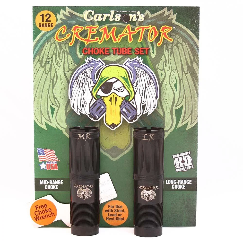 primary-38558 Carlson'S Choke Tubes LLC Carlson's Cremator Waterfowl Non-Ported Mid and Long Range Choke Tubes for 12 ga