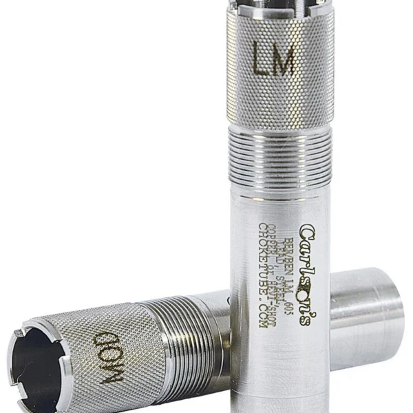 Carlson's Sporting Clay Light Modified Choke Tube, two silver tubes with knurled ends