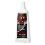 Carlson's Choke Tube Lube, white squeeze tube with pointed nozzle, front view