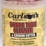 Carlson's Choke Tube & Carbon Cleaner white bottle with red liquid and front label