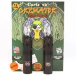 Carlson's Cremator Waterfowl choke tubes, two black ported tubes in retail packaging