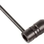 Carlson's T-Handle Choke Wrench, dark metal angled view with long handle and socket