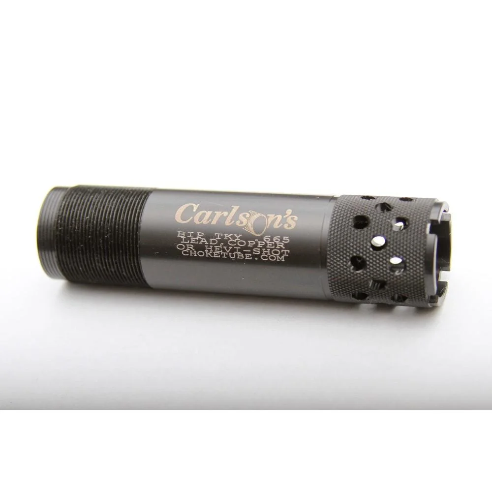 primary-38809 Carlson'S Choke Tubes LLC Carlson's Turkey Ported Choke Tube for 12 ga Browning Invector Plus .665