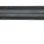 Carlson's Remington 870 Express barrel, black side view with ramped front sight and mounting lug