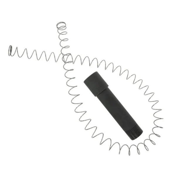 SDS Imports MAC 1014 magazine extension tube, black tube shown with two long coil springs