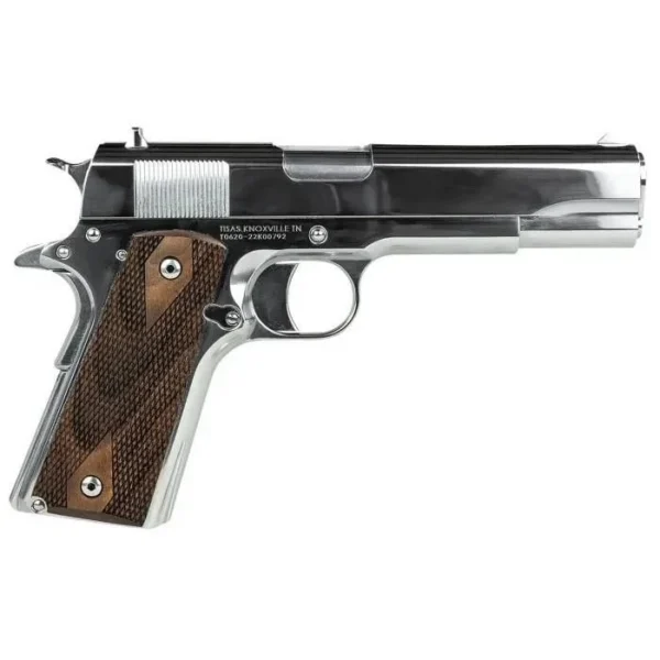 SDS Arms SDS Imports Tisas 1911A1 Regulator Handgun 38 Super or 9mm Luger 9rd Magazines(both Calibers) 5" Barrels Chrome