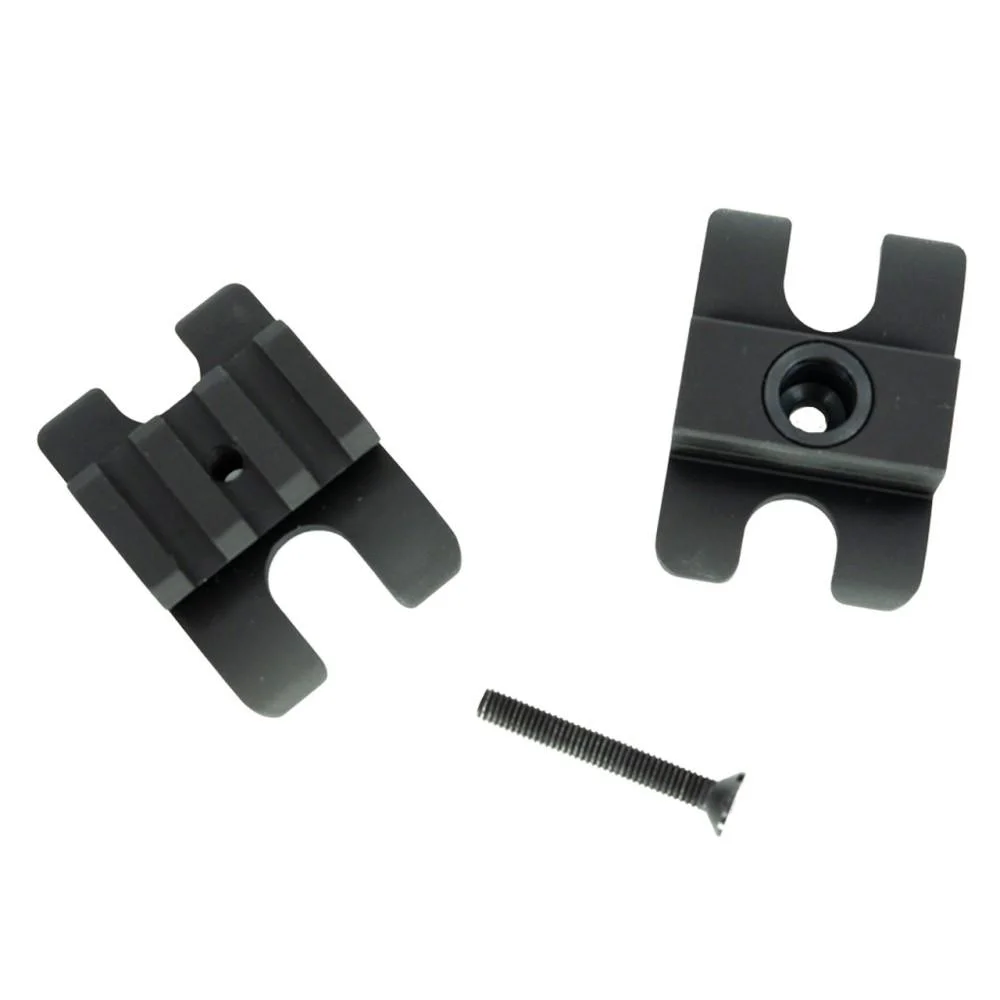 primary-38843 SDS Imports Mac 1014 Shotgun Barrel Clamp, black two-piece rail clamp with screw