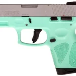Taurus International Inc. Taurus G2S Handgun 9mm Luger 7rd Magazines 3.2" Barrel Stainless Slide/Cyan Grip