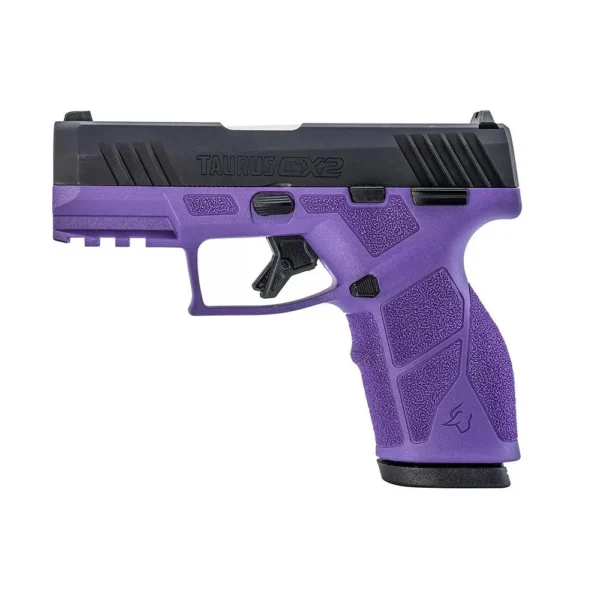 Taurus International Inc. Taurus GX2 Handgun 9mm Luger 10rd Magazines (2) 3.38" Barrel Dark Purple Frame/Black Slide