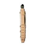 Blackpowder Products Inc Quake Quake Claw 2.0 Molle Panel Rifle Sling, tan camo front view