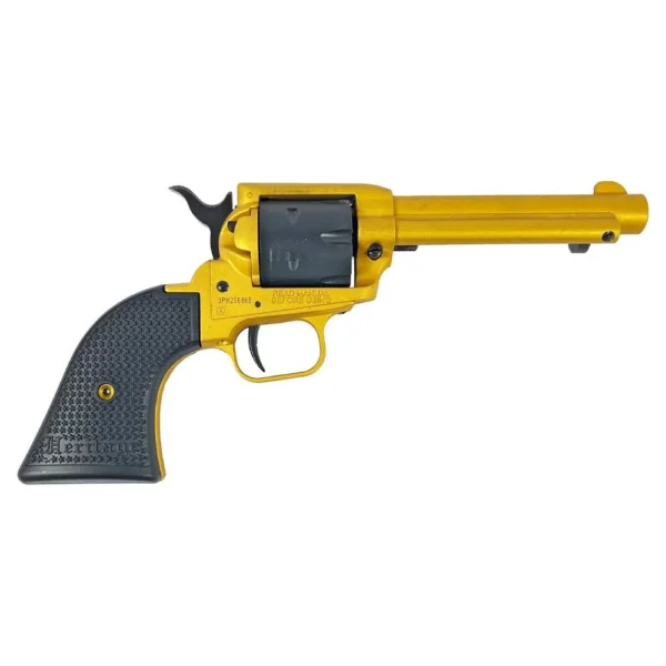 Taurus International - Heritage Heritage Rough Rider Gold Cerakote Handgun .22 LR 6rd Capacity 4.75" Barrel Polymer Black