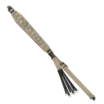 Blackpowder Products Inc-Quake Quake Claw 2.0 Game Hauler Rifle Sling, sand camo diagonal view