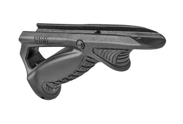 FAB Defense The Mako Group Instinctive Pointing Foregrip, black side view with finger grooves
