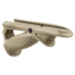Fab Defense PTK Ergonomic Pointing Grip FDE right side view with textured finger rests