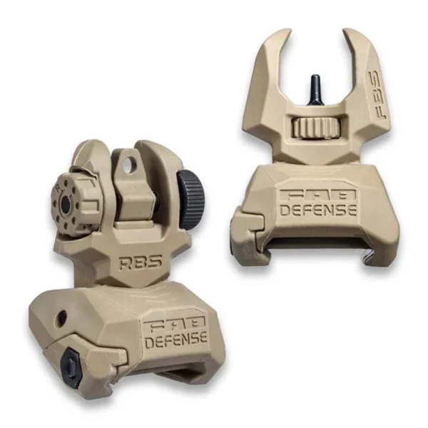 FAB DEFENSE INC. FAB Defense FRBS Rifle Sights Kit Tan