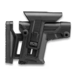 Fab Defense RAPS C Rifle Stock, black left-side view with adjustable cheek rest and buttpad