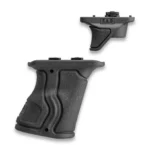 FAB Defense Gradus-M Combo Rifle Grip Combo Pack, black grips shown from side and angled views
