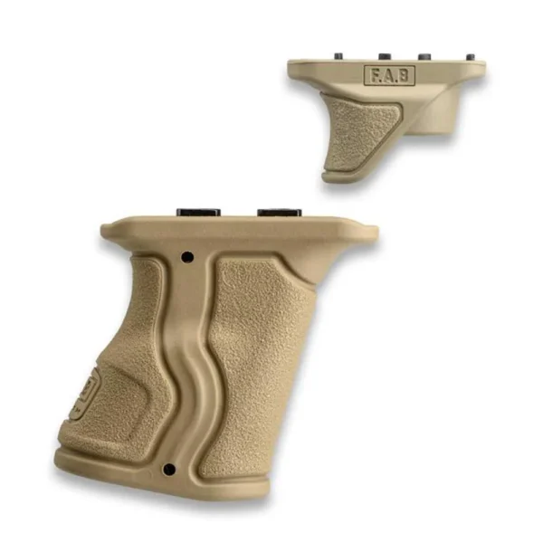 FAB Defense Gradus-M Combo Rifle Grip Combo Pack, tan textured grip and matching accessory