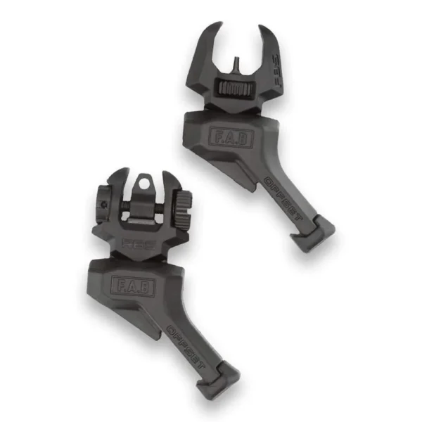 FAB DEFENSE INC. FAB Defense FRBS Offset Rifle Sights Kit Black