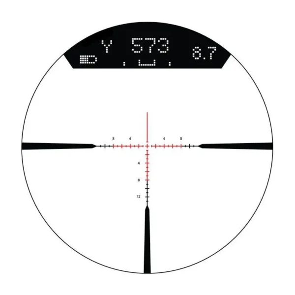 Burris Company Inc. Burris Veracity PH Rifle Scope 2.5-12x42 30mm FFP 3PW Wind MOA PEK Illum. Black